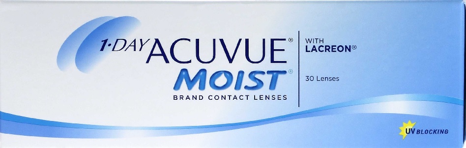 Las lentes de contacto para astigmatismo de la marca 1-Day Acuvue Moist de un solo uso están indicadas para el uso diario y la corrección óptica de errores refractivos, miopía e hipermetropía